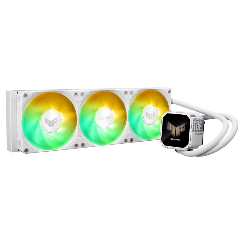 Система водяного охлаждения Asus TUF Gaming LC III 360 ARGB LCD White (90RC01A2-B0EAY0)
