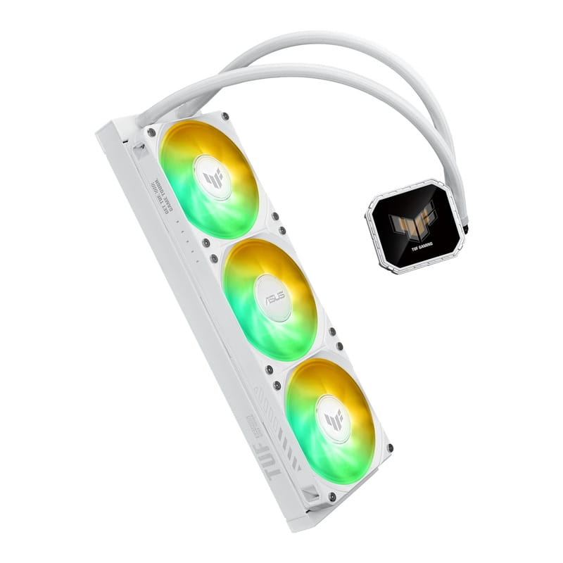 Система водяного охлаждения Asus TUF Gaming LC III 360 ARGB LCD White (90RC01A2-B0EAY0)