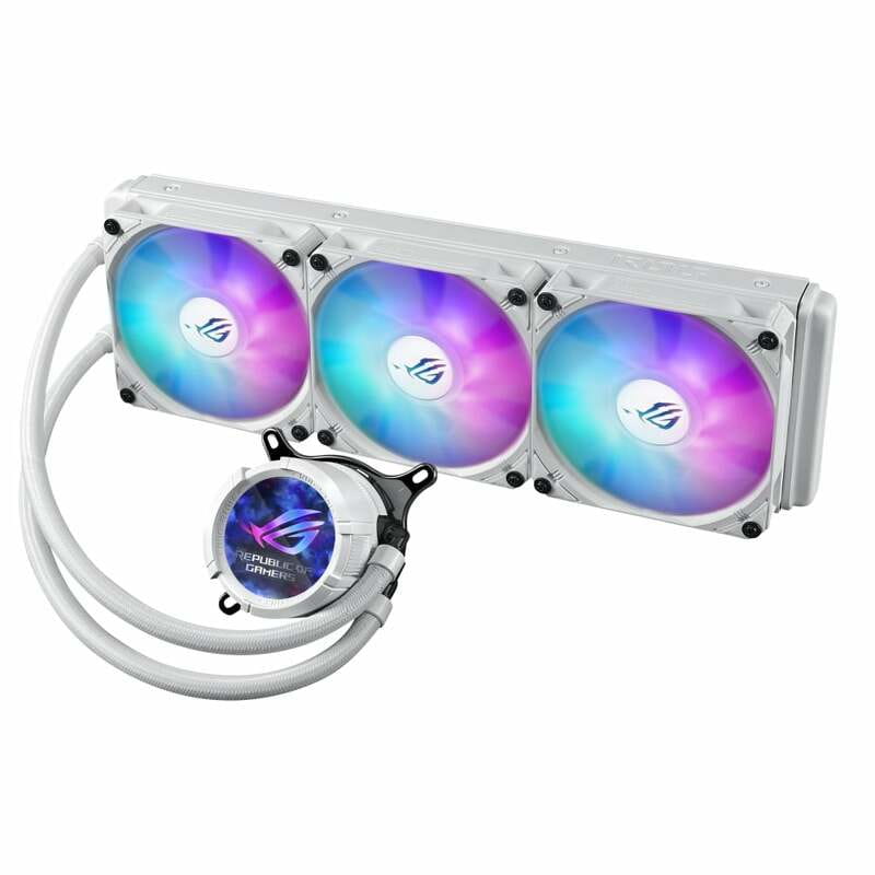 Система водяного охлаждения Asus TUF Gaming LC III 360 ARGB LCD White (90RC01A2-B0EAY0)