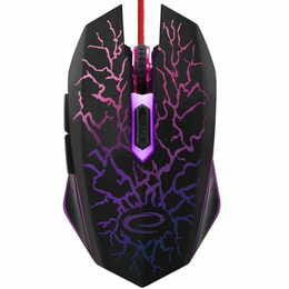 Мышь Esperanza MX211 Lightning (EGM211R) Black/Multicolor USB