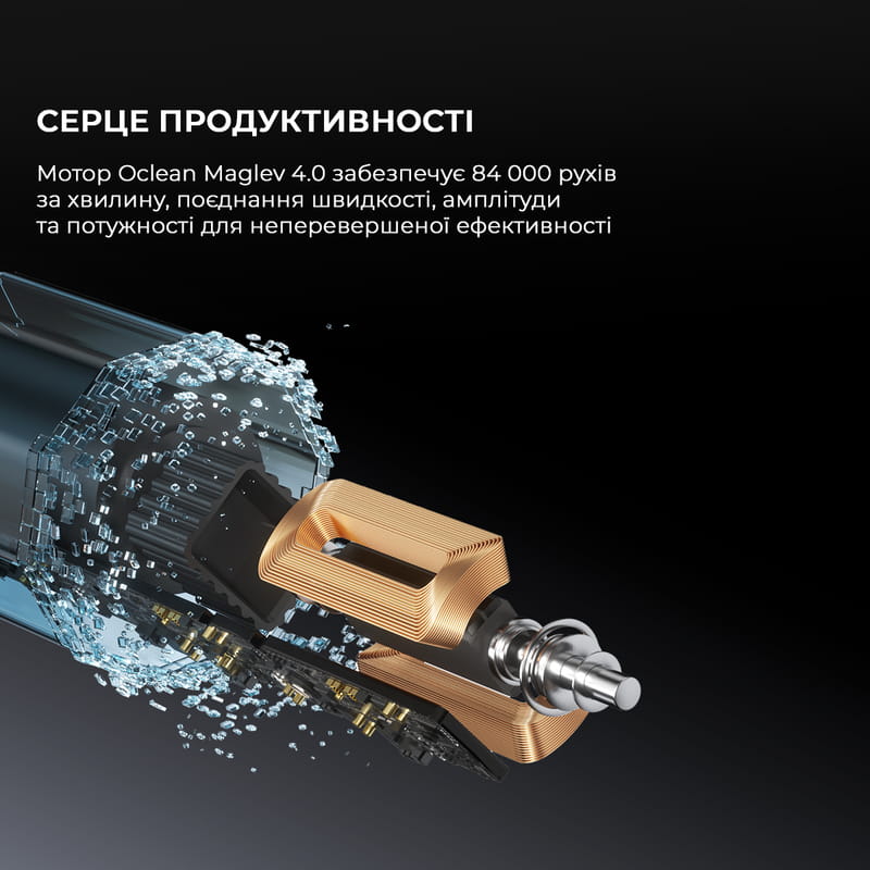 Умная зубная электрощетка Oclean X Pro 20 S Duo Set White+Black (6970810556919)
