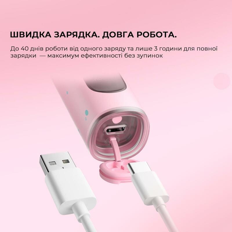 Умная зубная электрощетка Oclean X Kids Set Electric Toothbrush Black (6970810557237)