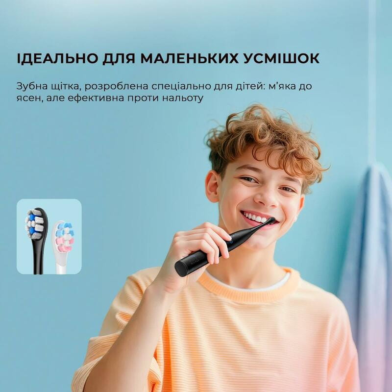 Умная зубная электрощетка Oclean X Kids Set Electric Toothbrush Black (6970810557237)