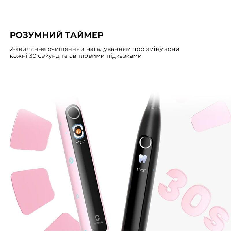 Умная зубная электрощетка Oclean X Kids Set Electric Toothbrush Black (6970810557237)