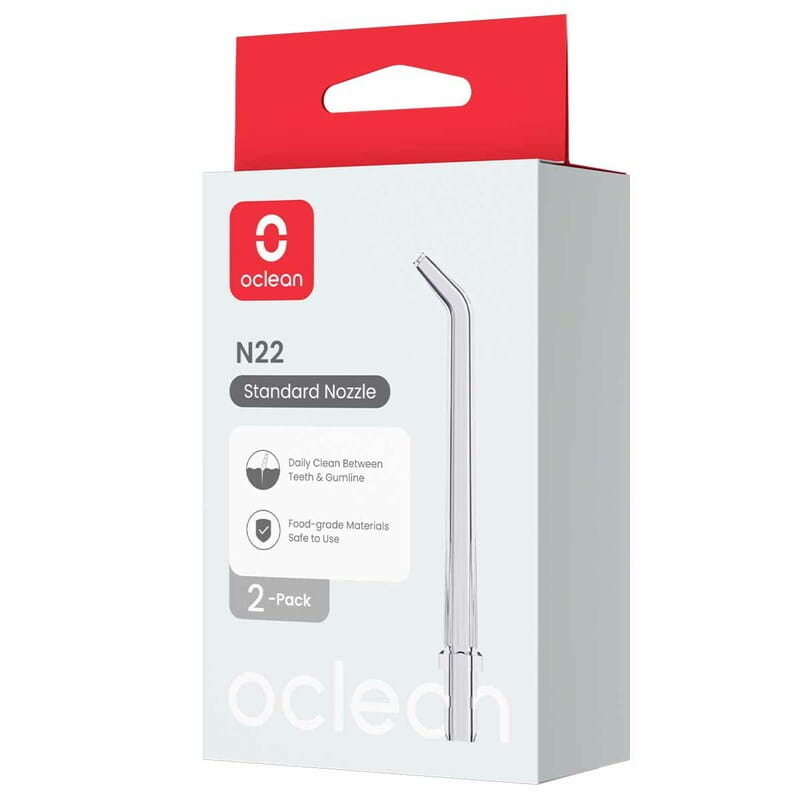 Насадка для ирригатора Oclean Nozzle Standard N22 для W10 Lite 2 шт (6970810557565)