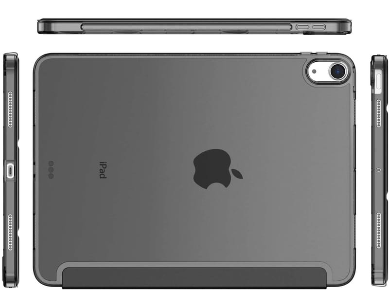 Чeхол BeCover Tri Fold Hard для Apple iPad Air 11" M2 2024 Black (711412)