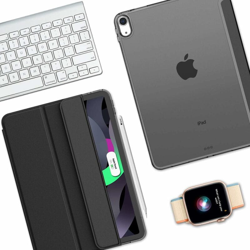 Чeхол BeCover Tri Fold Hard для Apple iPad Air 11" M2 2024 Black (711412)