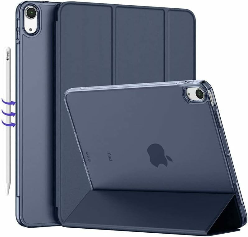 Чeхол BeCover Tri Fold Hard для Apple iPad Air 11" M2 2024 Deep Blue (711413)