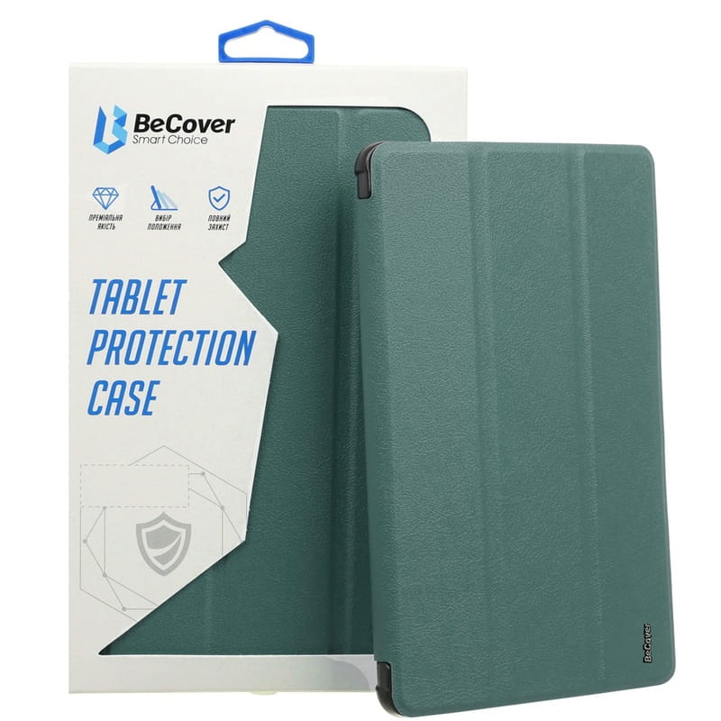 Чeхол BeCover Tri Fold Hard для Apple iPad Air 11" M2 2024 Dark Green (711414)