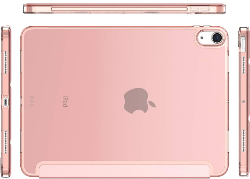 Чeхол BeCover Tri Fold Hard для Apple iPad Air 11" M2 2024 Pink (711416)