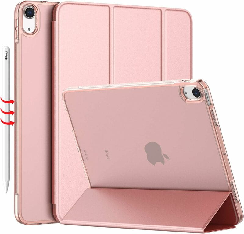 Чeхол BeCover Tri Fold Hard для Apple iPad Air 11" M2 2024 Pink (711416)