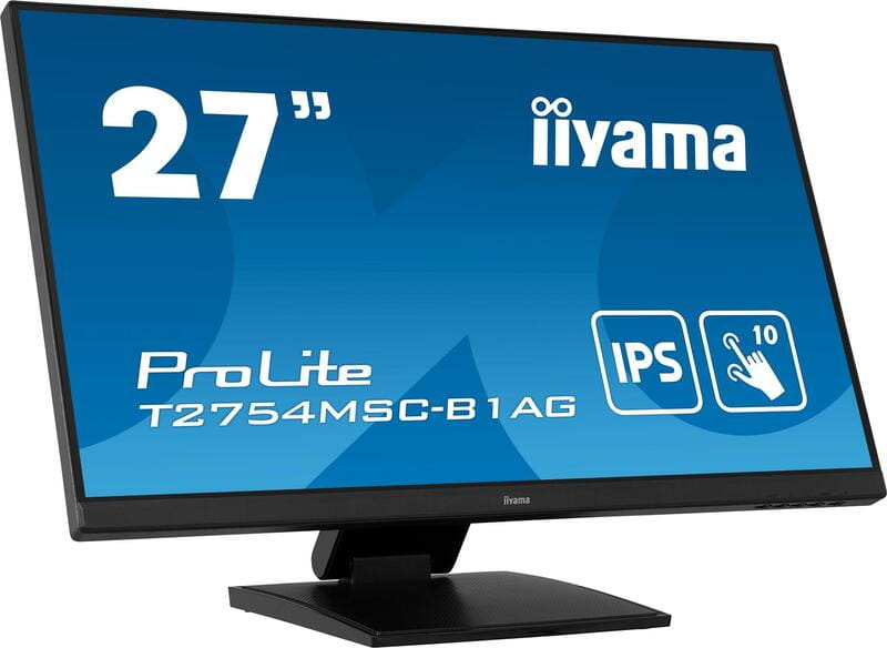 Монитор Iiyama 27" ProLite T2754MSC-B1AG A IPS Black