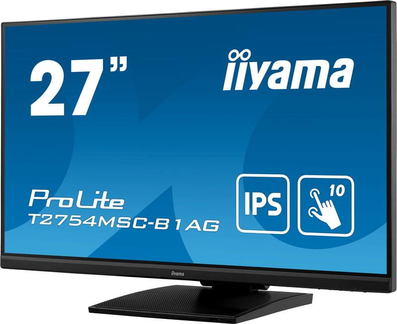 Монитор Iiyama 27" ProLite T2754MSC-B1AG A IPS Black