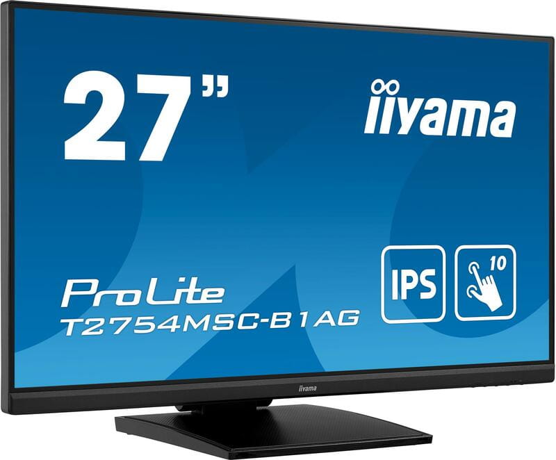 Монитор Iiyama 27" ProLite T2754MSC-B1AG A IPS Black