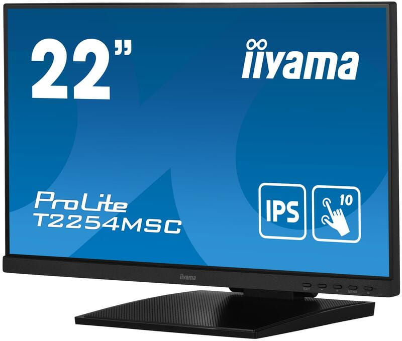 Монитор Iiyama 21.5" ProLite T2254MSC-B1AG IPS Black