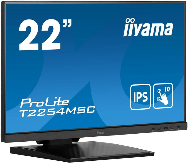 Монитор Iiyama 21.5" ProLite T2254MSC-B1AG IPS Black