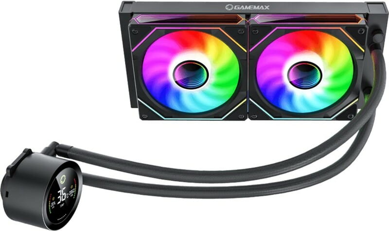 Система водяного охлаждения GameMax IceBurg 240 Digital Black