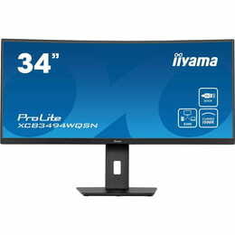 Монитор Iiyama 34" ProLite XCB3494WQSN-B5 VA Black 120Hz Curved