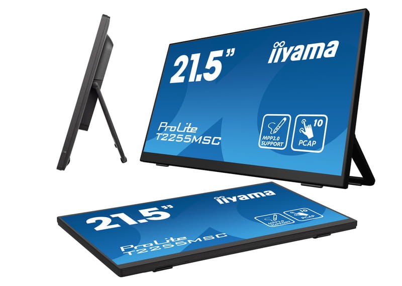 Монитор Iiyama 21.5" ProLite T2255MSC-B1 IPS Black