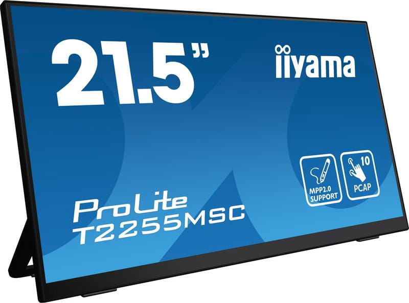 Монитор Iiyama 21.5" ProLite T2255MSC-B1 IPS Black