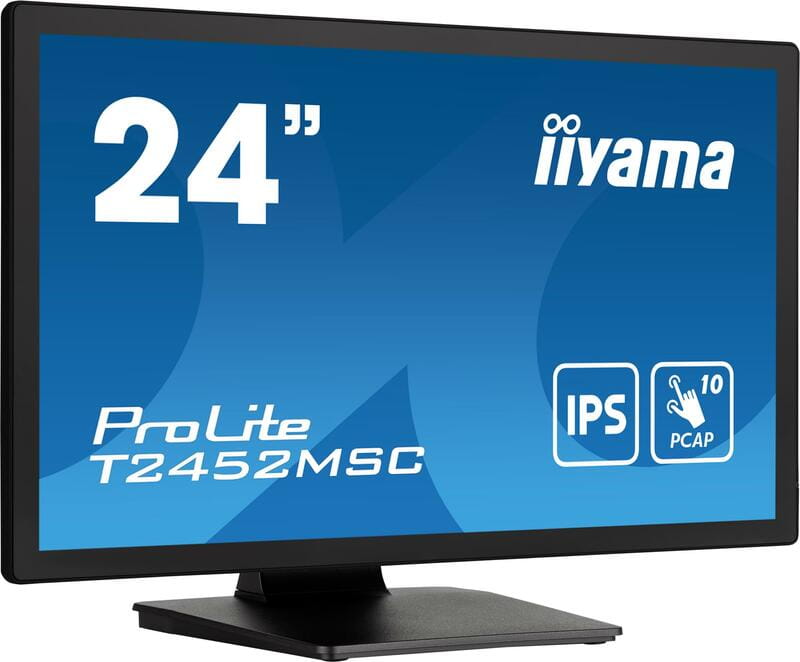 Монитор Iiyama 23.8" ProLite T2452MSC-B1 IPS Black
