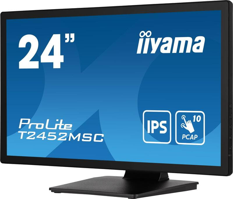 Монитор Iiyama 23.8" ProLite T2452MSC-B1 IPS Black