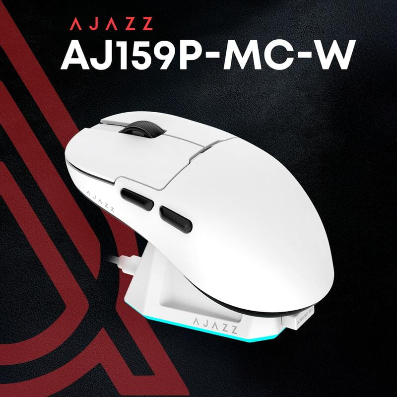 Мышь беспроводная Ajazz AJ159P MC White (AJ159P-MC-W)