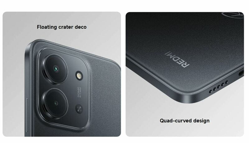 Смартфон Xiaomi Redmi 15C 4/128GB Midnight Black