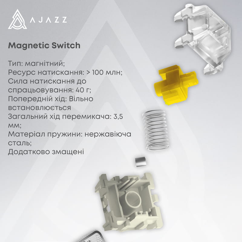 Клавиатура Ajazz AK680 Max Magnetic Switch Black (AK680-WM-B-A)