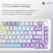 Фото - Клавиатура Ajazz AK820 Max Magnetic Switch White (AK820MAX-WM-PWB) | click.ua