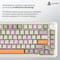 Фото - Клавиатура беспроводная Ajazz AK820 Max Flying Fish Switch Retro Colour (AK820MAX-FF-R) | click.ua