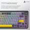 Фото - Клавиатура беспроводная Ajazz AK820 Max Plus Day Dream Switch Black (AK820MAX-DD-BGY) | click.ua