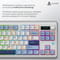 Фото - Клавиатура беспроводная Ajazz AK870 Plus Murad Switch White (AK870-MU-BWD) | click.ua
