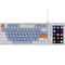 Фото - Клавиатура Ajazz AKP815 Huano Red Switch White (AKP815-R-WBO) | click.ua