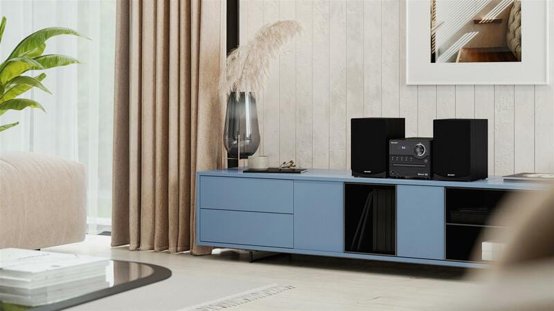 Мікросистема Sharp Micro Sound System Black (XL-B512(BK))