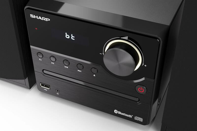 Мікросистема Sharp Micro Sound System Black (XL-B512(BK))