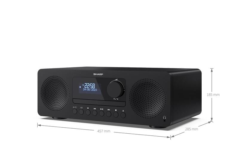 Мікросистема Sharp All in One Micro System Black (XL-B720D(BK))