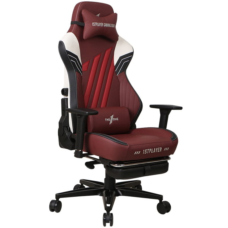 Купити Крісло для геймерів 1stPlayer Duke Black White Red Крісло для геймерів 1stPlayer Duke Black White Red