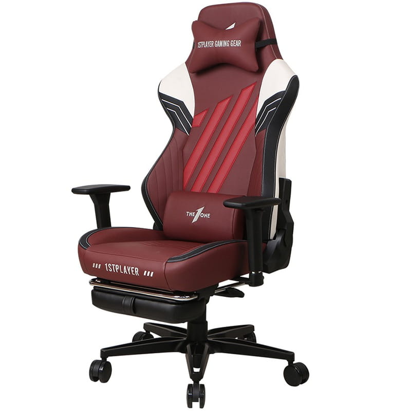 Купити Крісло для геймерів 1stPlayer Duke Black White Red Крісло для геймерів 1stPlayer Duke Black White Red