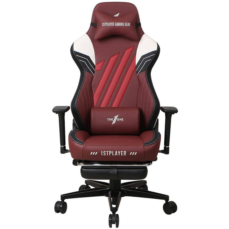 Купити Крісло для геймерів 1stPlayer Duke Black White Red Крісло для геймерів 1stPlayer Duke Black White Red