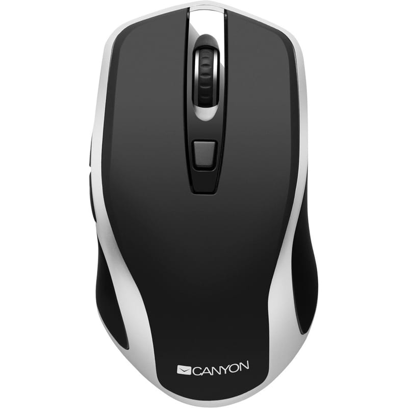 Мышь беспроводная Canyon CNS-CMSW19B Black/Silver USB