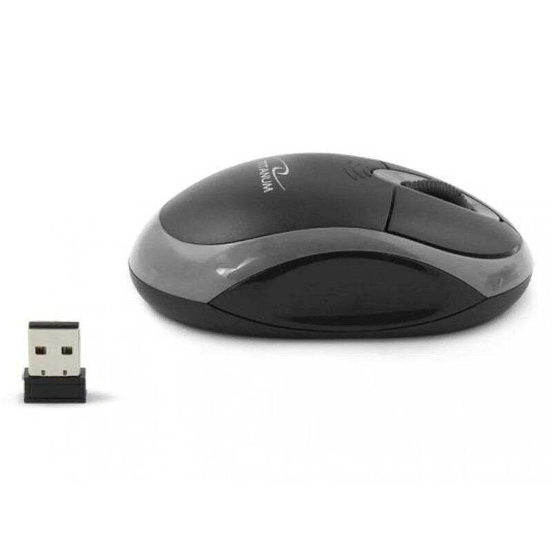 Мышь беспроводная Esperanza Titanum TM116E Black-Grey USB