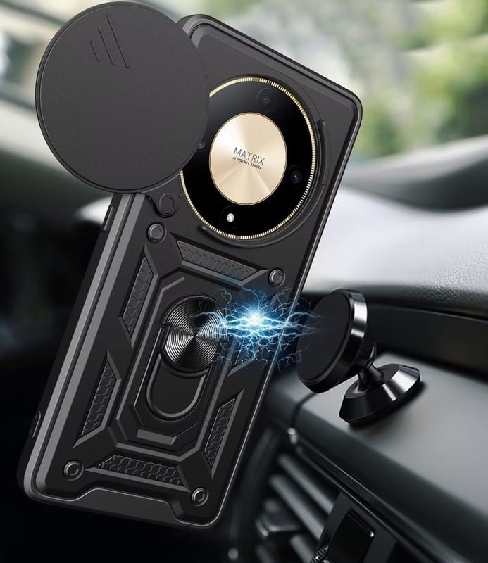 Чeхол-накладка BeCover Military для Honor Magic5 Lite 5G Black (710996)