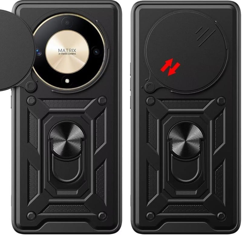 Чeхол-накладка BeCover Military для Honor Magic5 Lite 5G Black (710996)