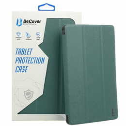 Чeхол BeCover Soft Edge с креплением Apple Pencil для Apple iPad Air 11" M2 2024 Dark Green (711426)