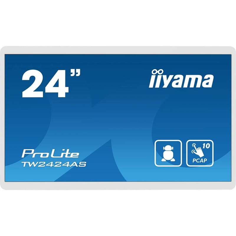 Монитор Iiyama 23.8" ProLite TW2424AS-W1 IPS White