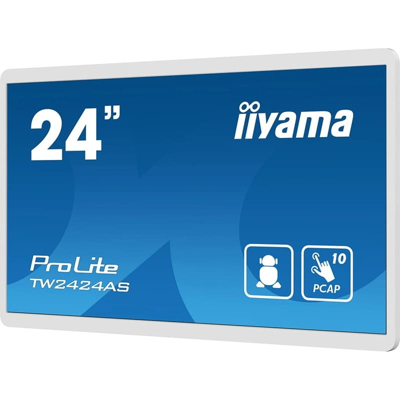 Монитор Iiyama 23.8" ProLite TW2424AS-W1 IPS White