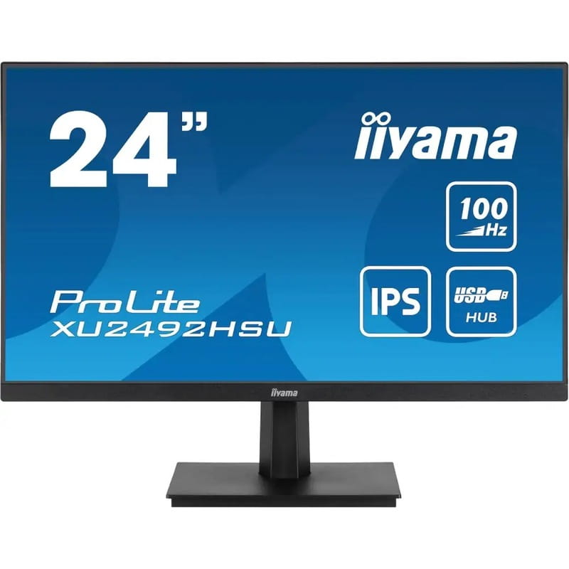 Монитор Iiyama 23.8" ProLite XU2492HSU-B6 IPS Black 100Hz