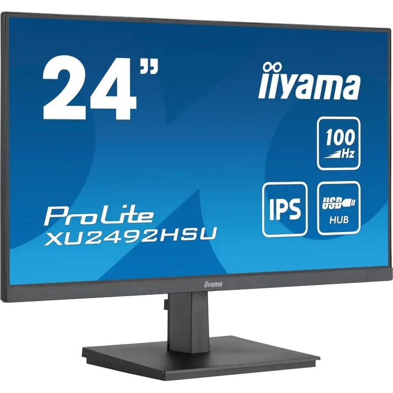 Монитор Iiyama 23.8" ProLite XU2492HSU-B6 IPS Black 100Hz