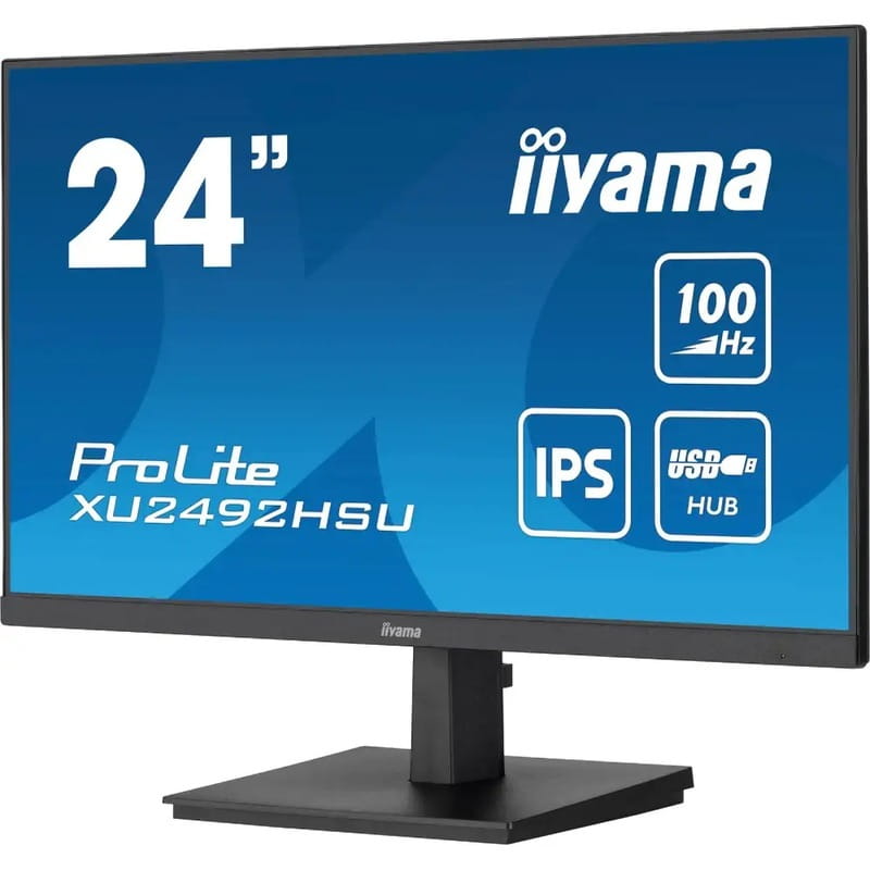Монитор Iiyama 23.8" ProLite XU2492HSU-B6 IPS Black 100Hz